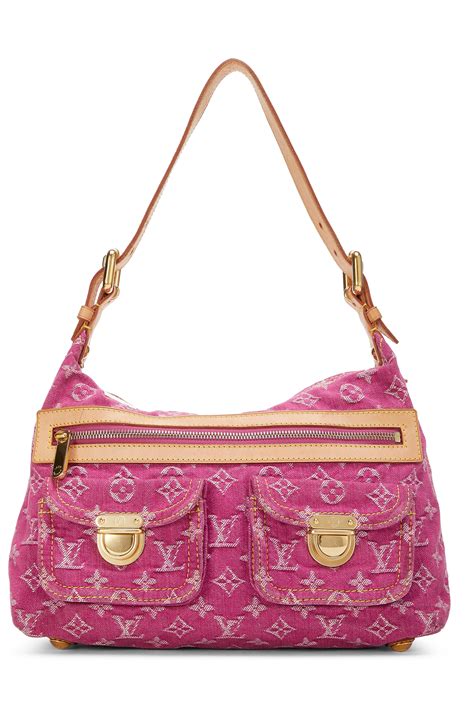 louis vuitton jeans bag|louis vuitton pink denim bag.